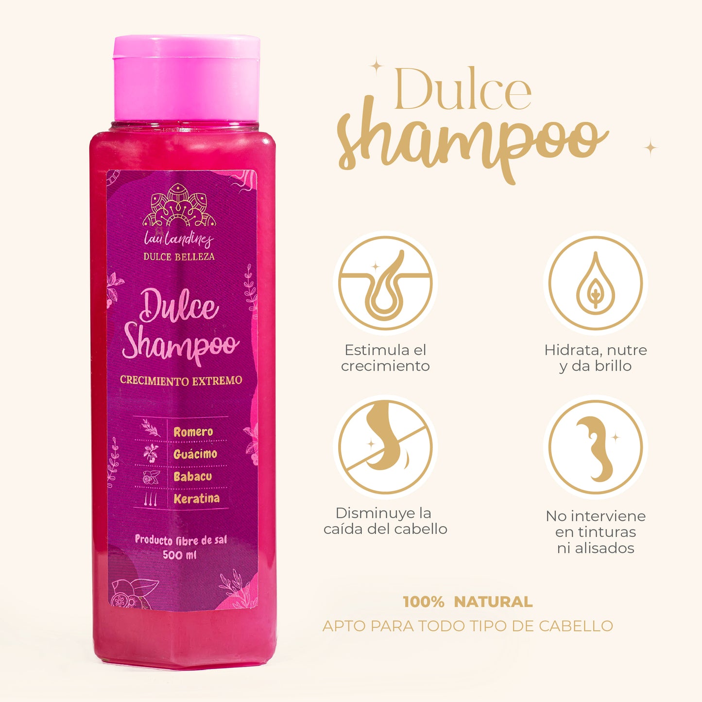 DULCE SHAMPOO CRECIMIENTO INTENSIVO
