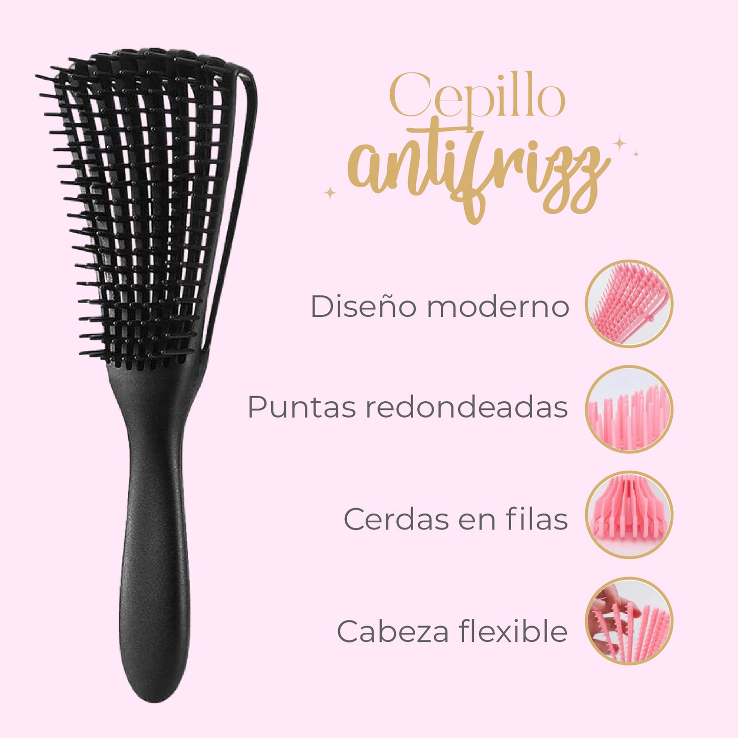 CEPILLO DESENREDANTE ANTI FRIZZ